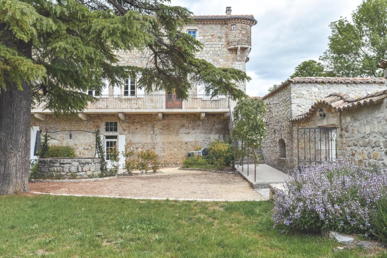 Chateau De Chaussy Ruoms Exterior foto