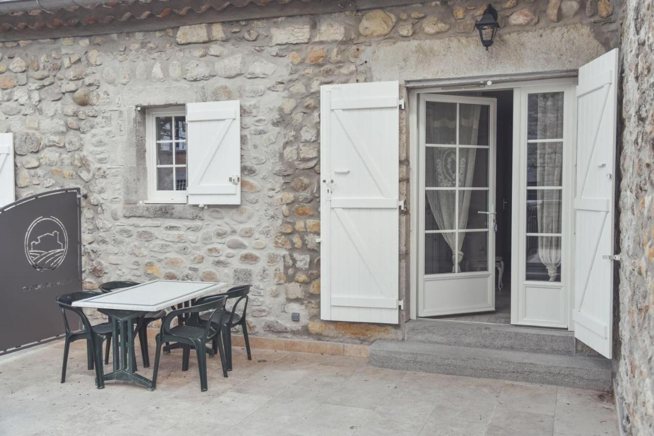 Chateau De Chaussy Ruoms Exterior foto